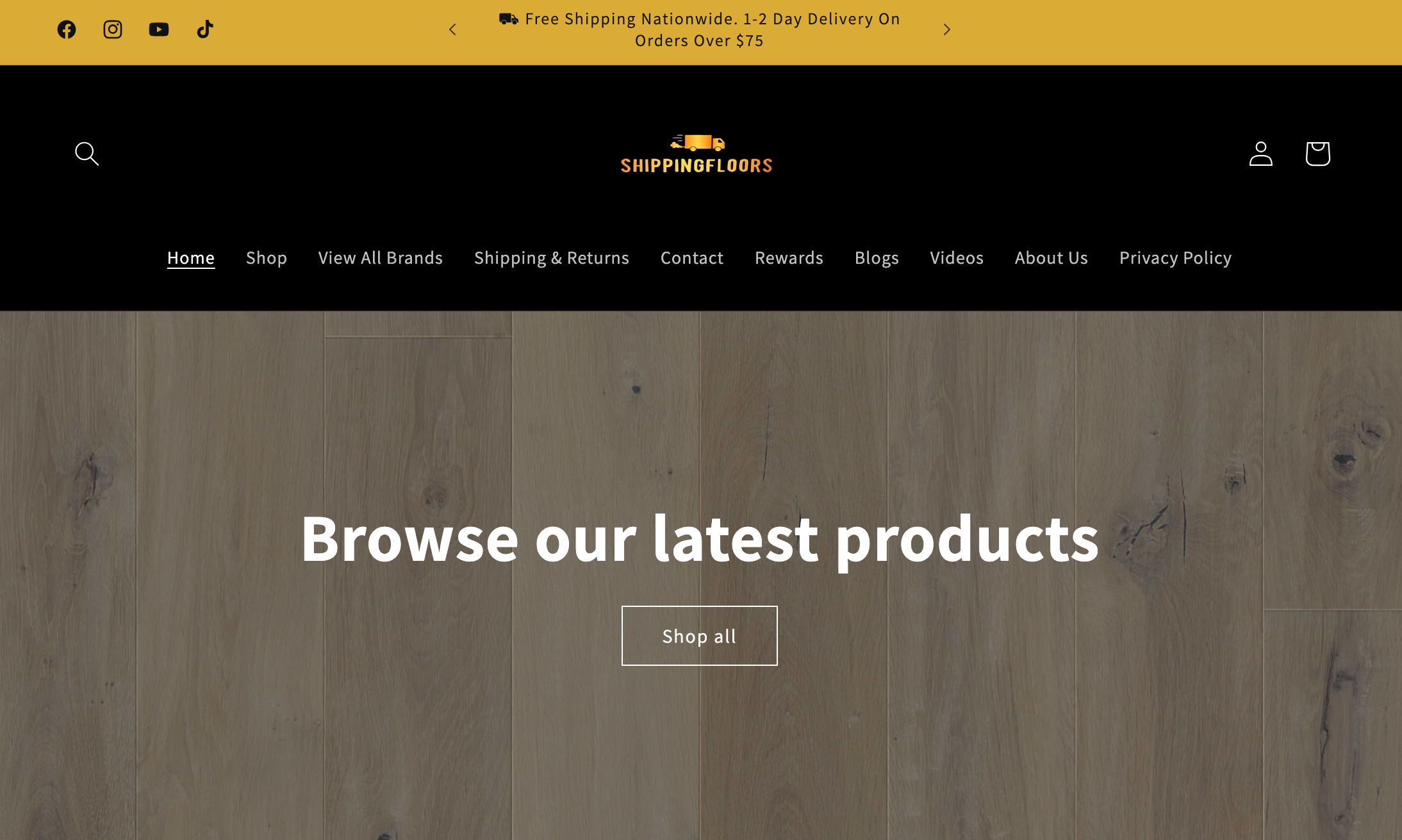 ShippingFloors launches New Website!