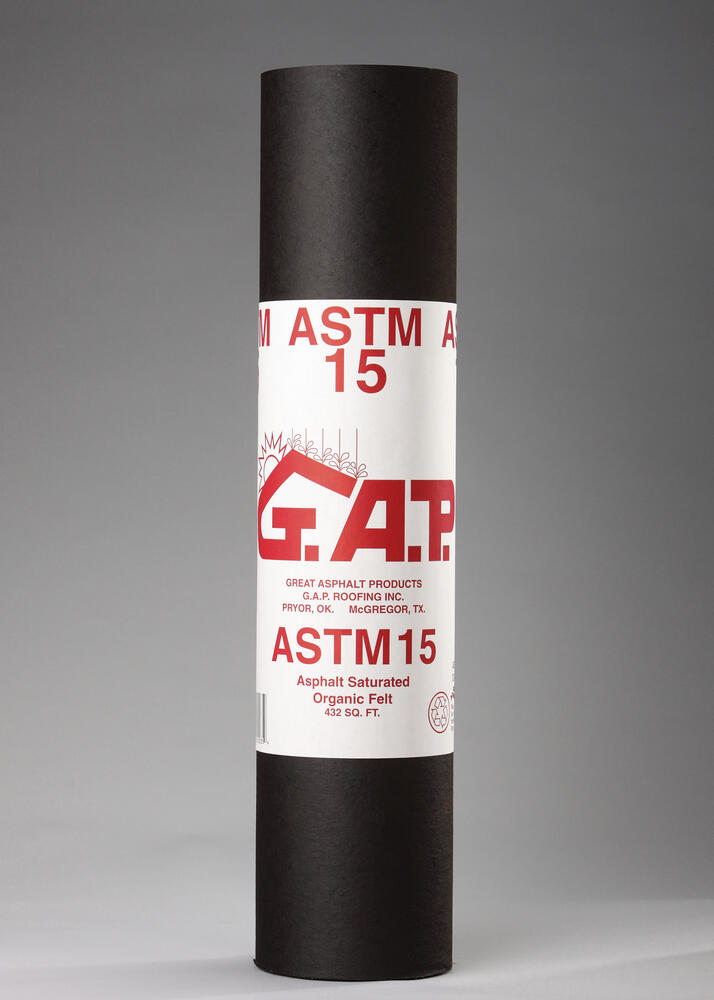 #15 432 sq. ft. ASTM D226 Felt Underlayment