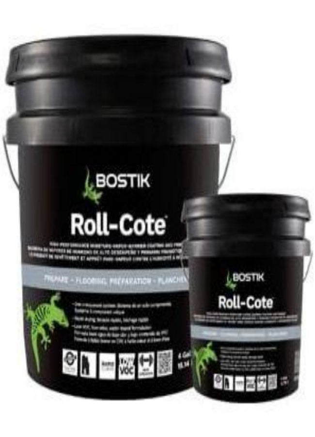 Bostik Roll-Cote High-Performance Moisture Vapor Barrier Coating and Primer 4 Gallon Pail - ShippingFloors