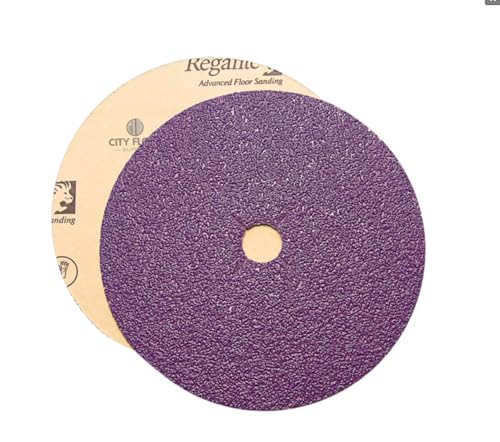 3M Regalite Edger Discs 6 7/8" x 7/8" Hole (25/Box) (Purple, 6 7/8" x 7/8", 36, Extra Coarse)