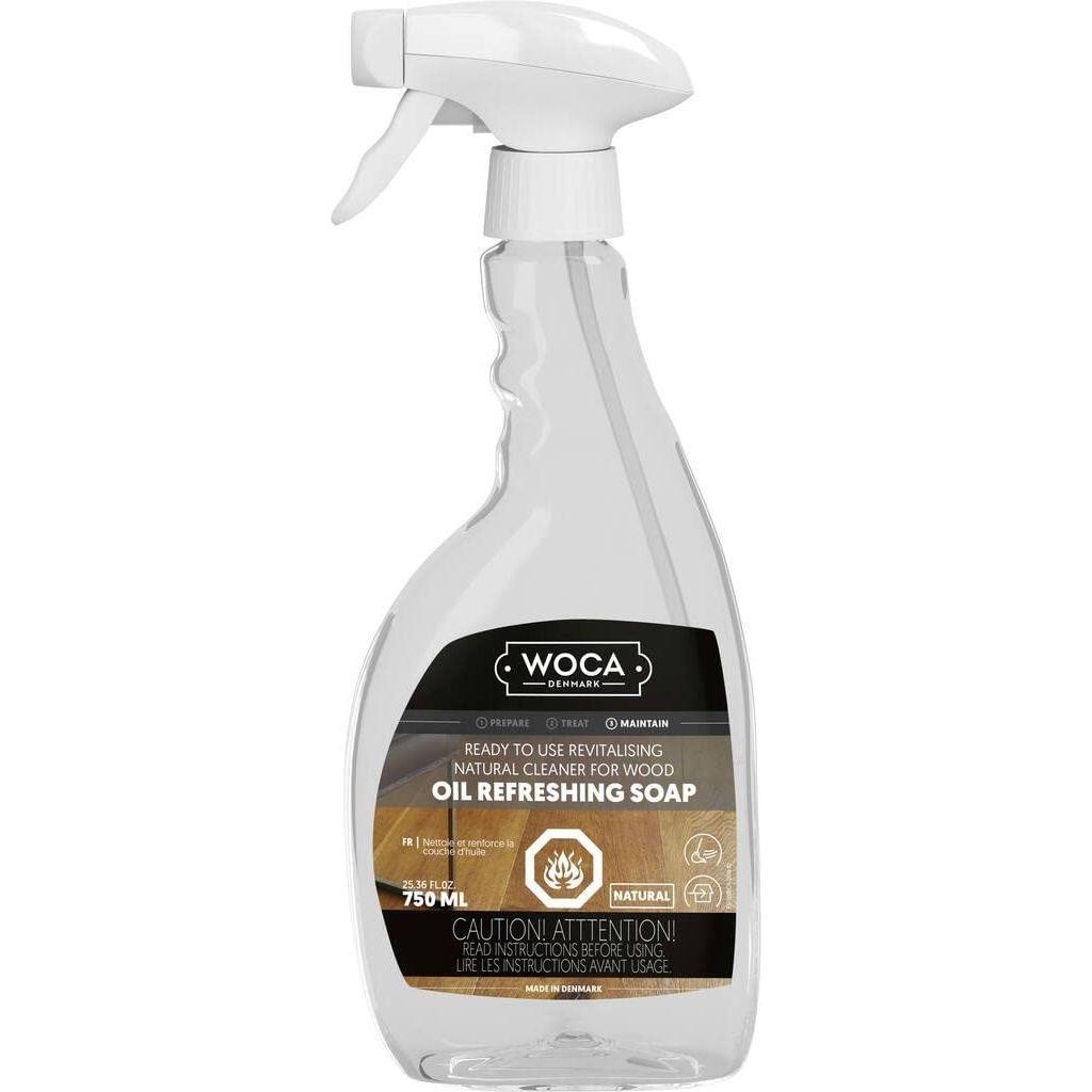 WOCA Denmark Oil Refreshing Soap Spray Natural 750 ml - ShippingFloors