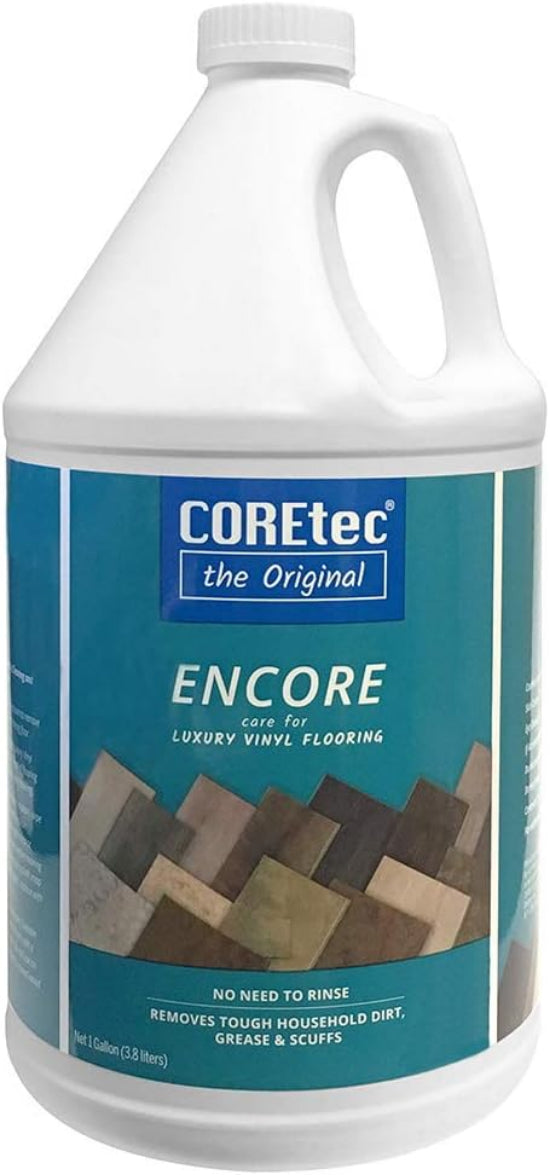 ENCORE 03Z77 Floor Cleaner Care for Luxury Vinyl Flooring Ready To Use 1 Gallon Refill - ShippingFloors