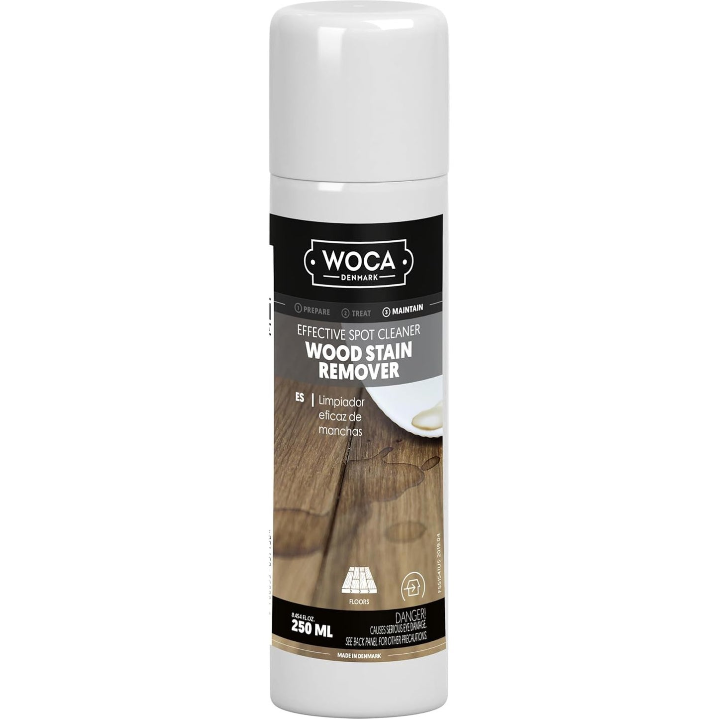 WOCA Denmark Wood Stain Remove - 250ML. - ShippingFloors