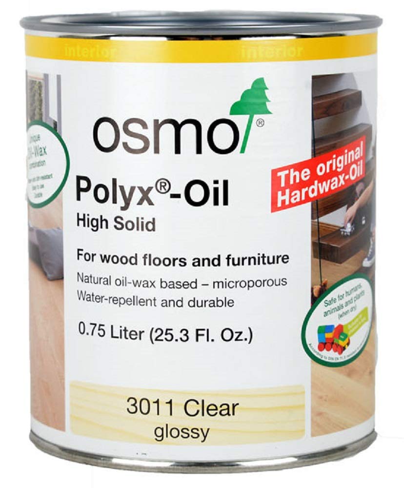 Osmo Polyx-Oil, 3043 Clear Satin - .750 Liter - ShippingFloors
