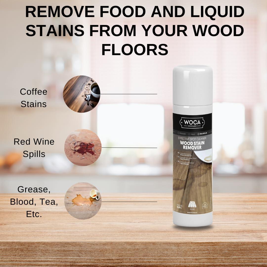 WOCA Denmark Wood Stain Remove - 250ML. - ShippingFloors