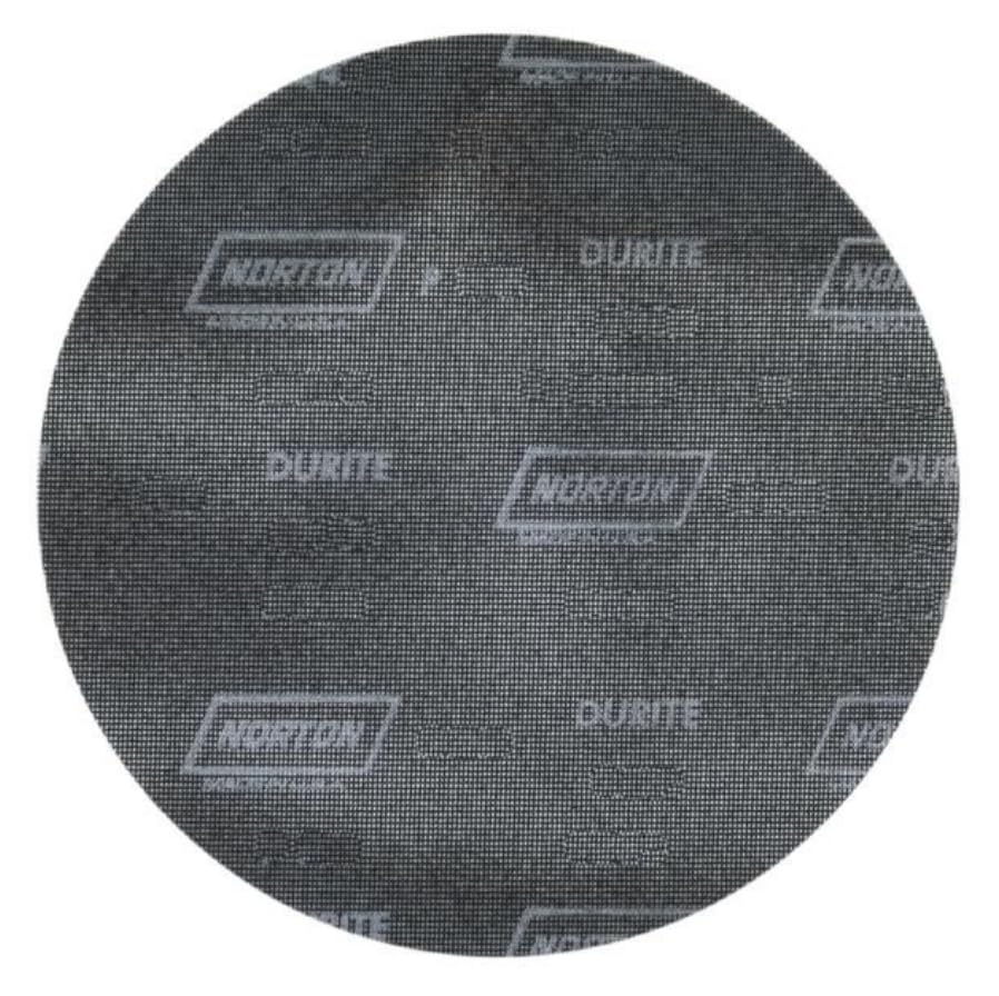 Norton Silicon Carbide Screen Bak 16'' Diameter (10/Box) (Black, 16'', 60, Very Fine)