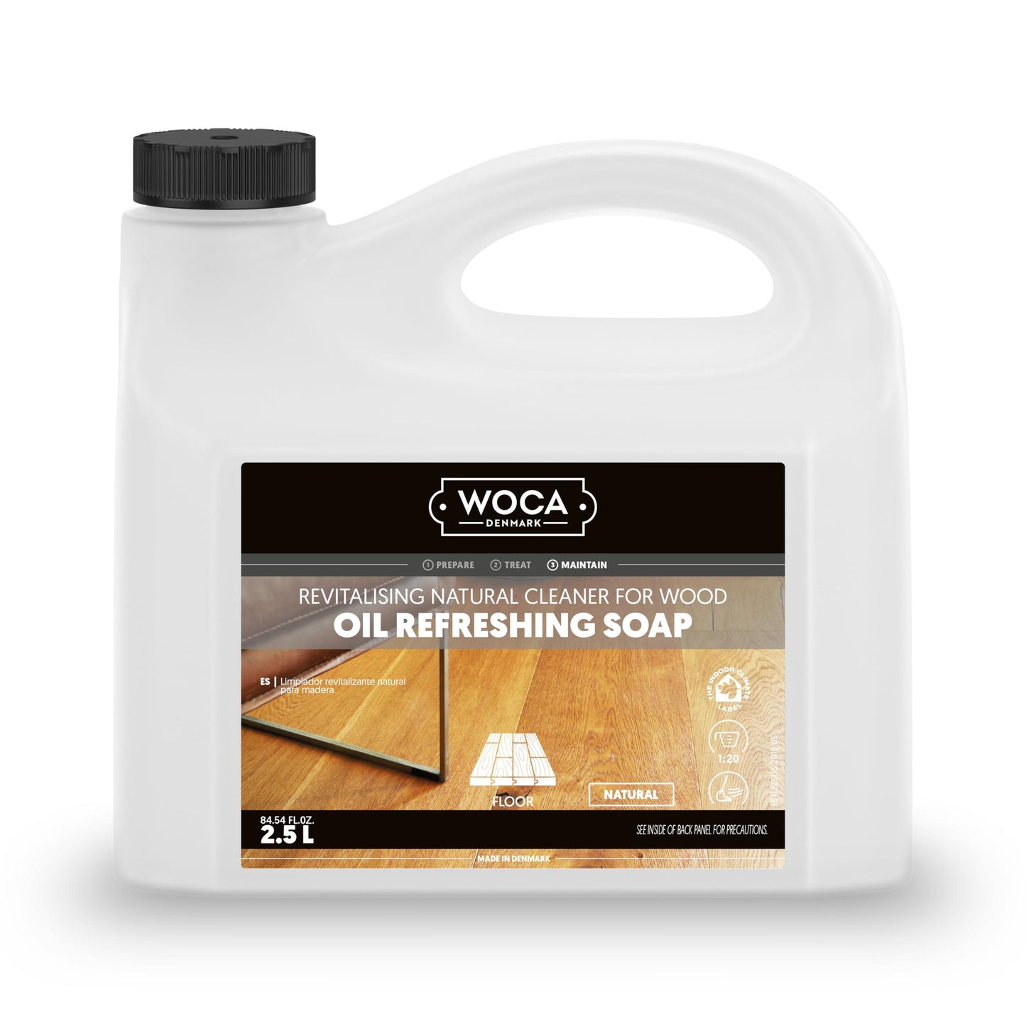 WOCA Denmark Oil Refreshing Soap Spray Natural 750 ml - ShippingFloors