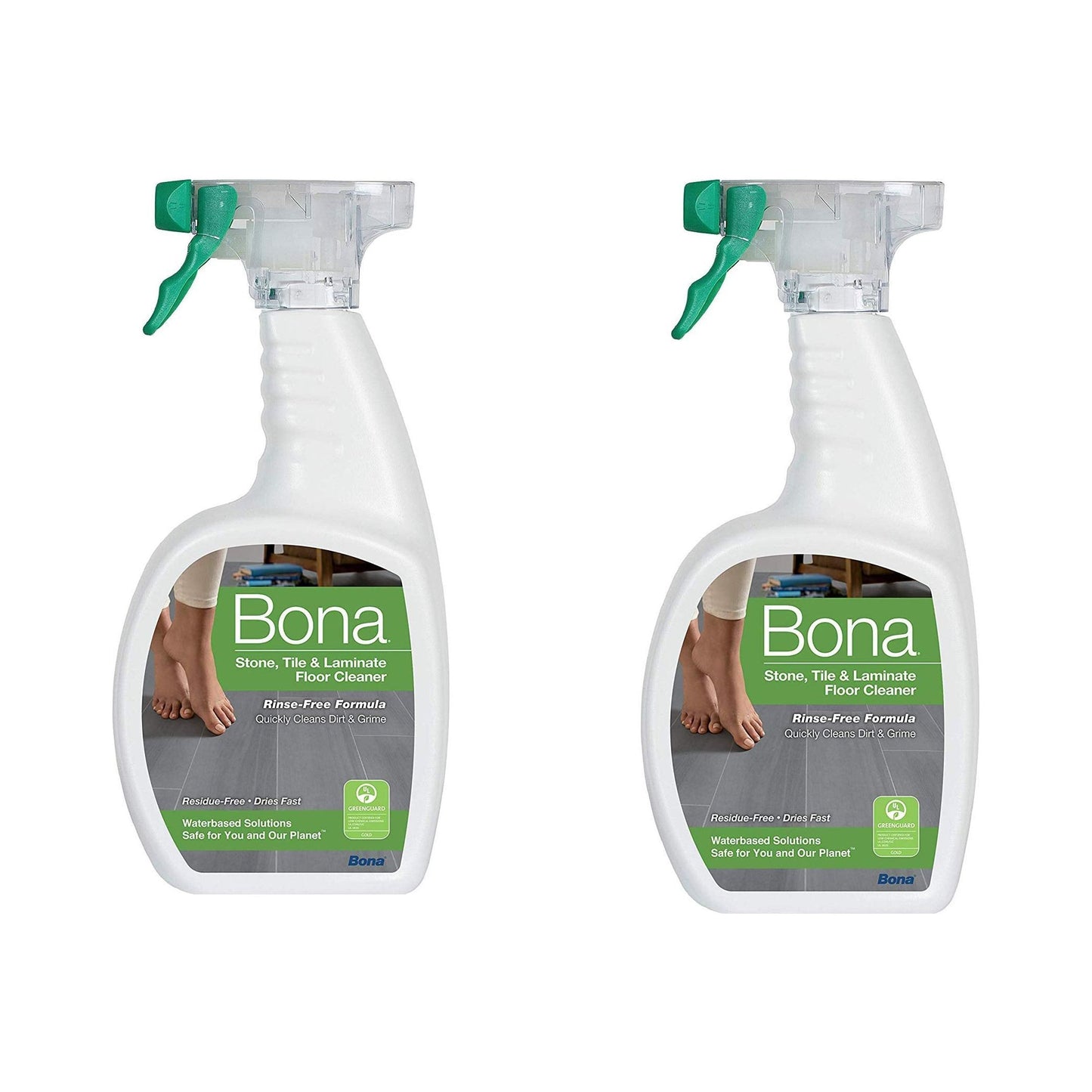 Bona Stone, Tile & Laminate Floor Cleaner Spray, 32 oz, 32 Fl Oz.Set of 2 - ShippingFloors