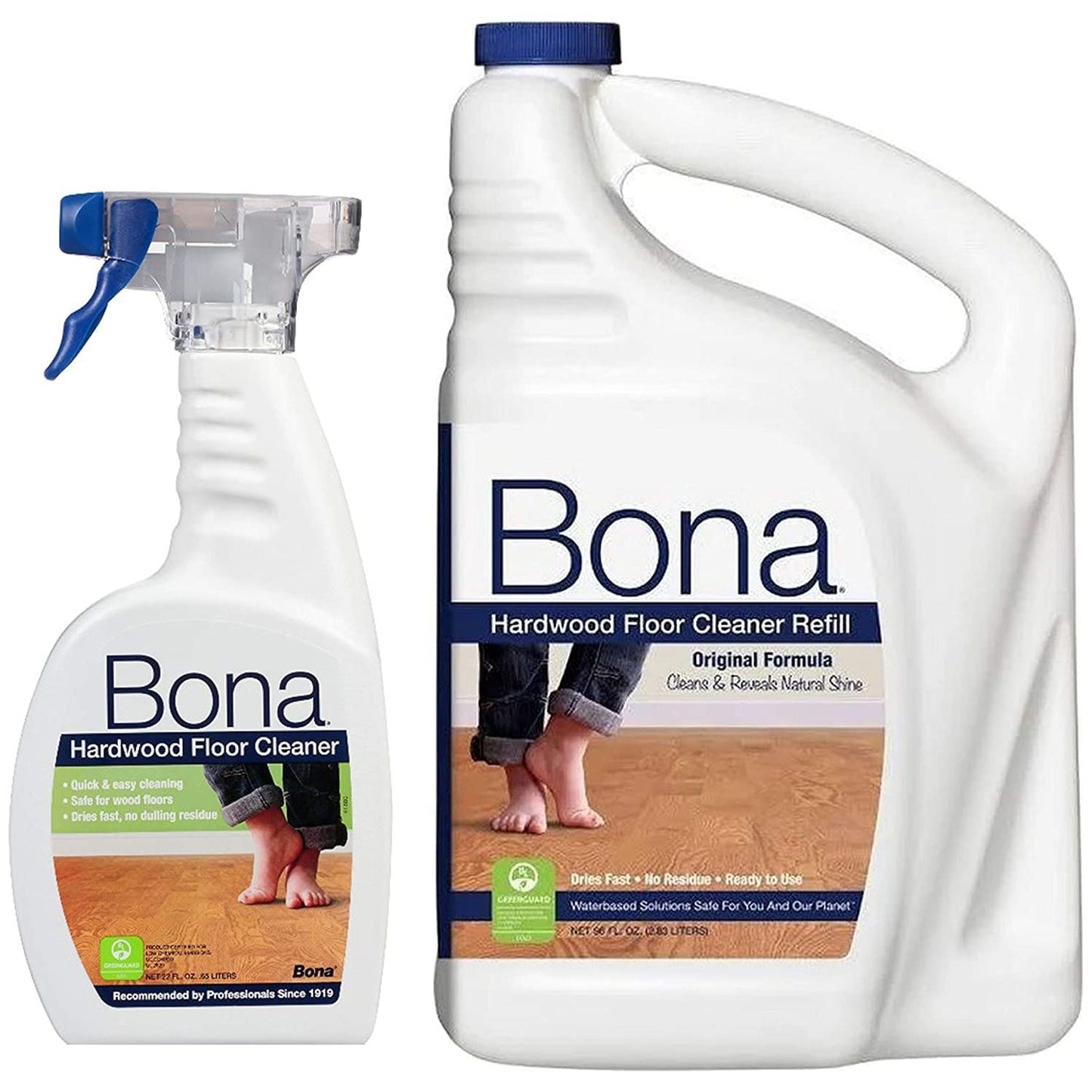 Hardwood Floor Cleaner, 1 gal Refill Bottle - ShippingFloors