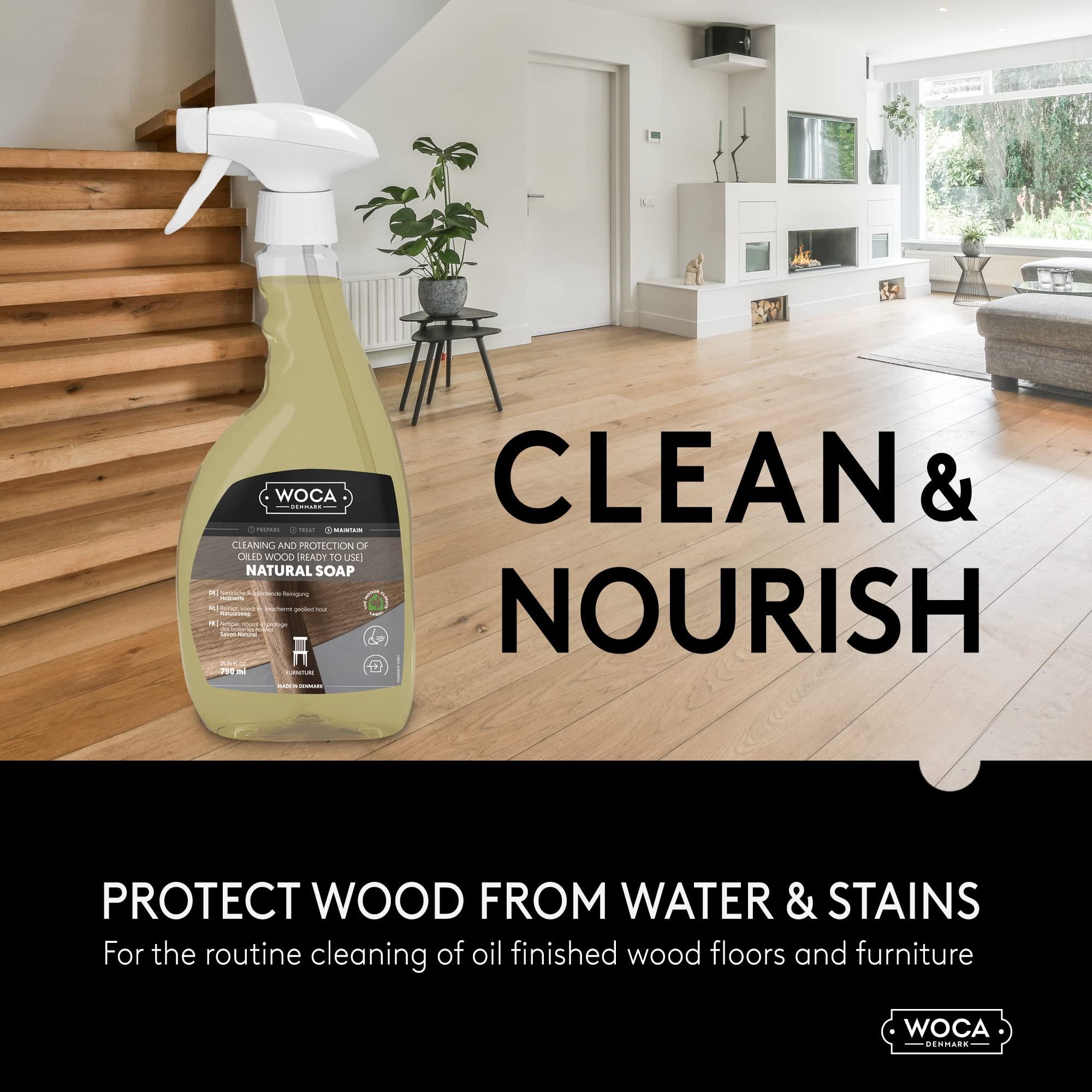 WOCA Denmark- Natural Soap Spray - 750ml - ShippingFloors