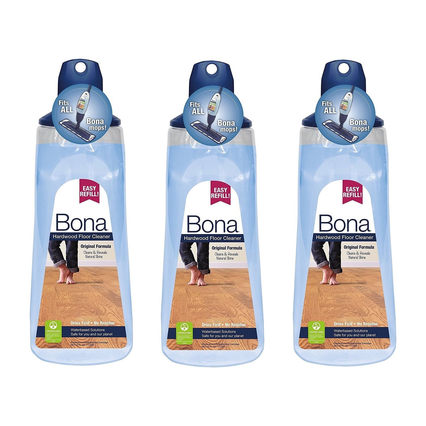 Hardwood Floor Cleaner, 1 gal Refill Bottle - ShippingFloors