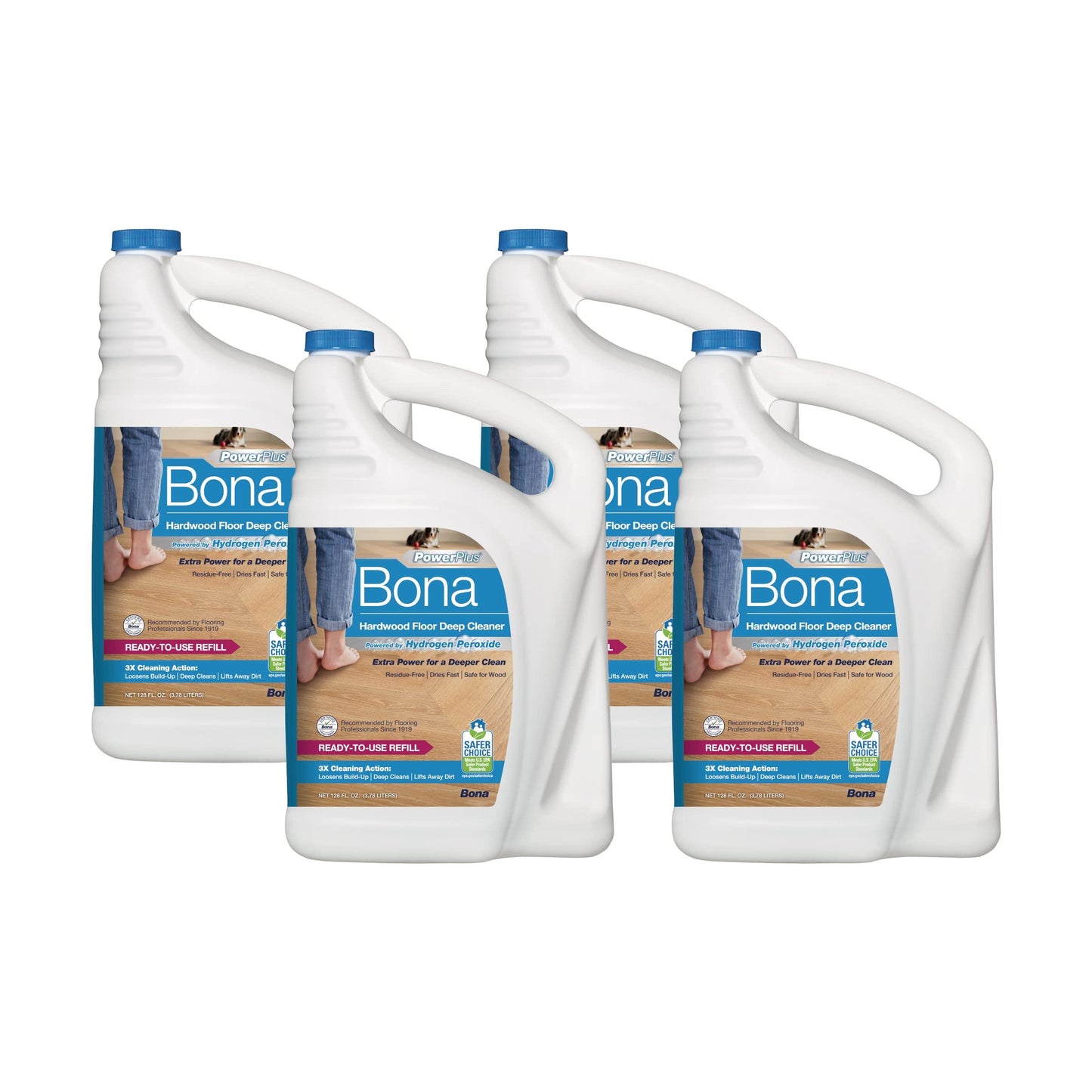 Hardwood Floor Cleaner, 1 gal Refill Bottle - ShippingFloors