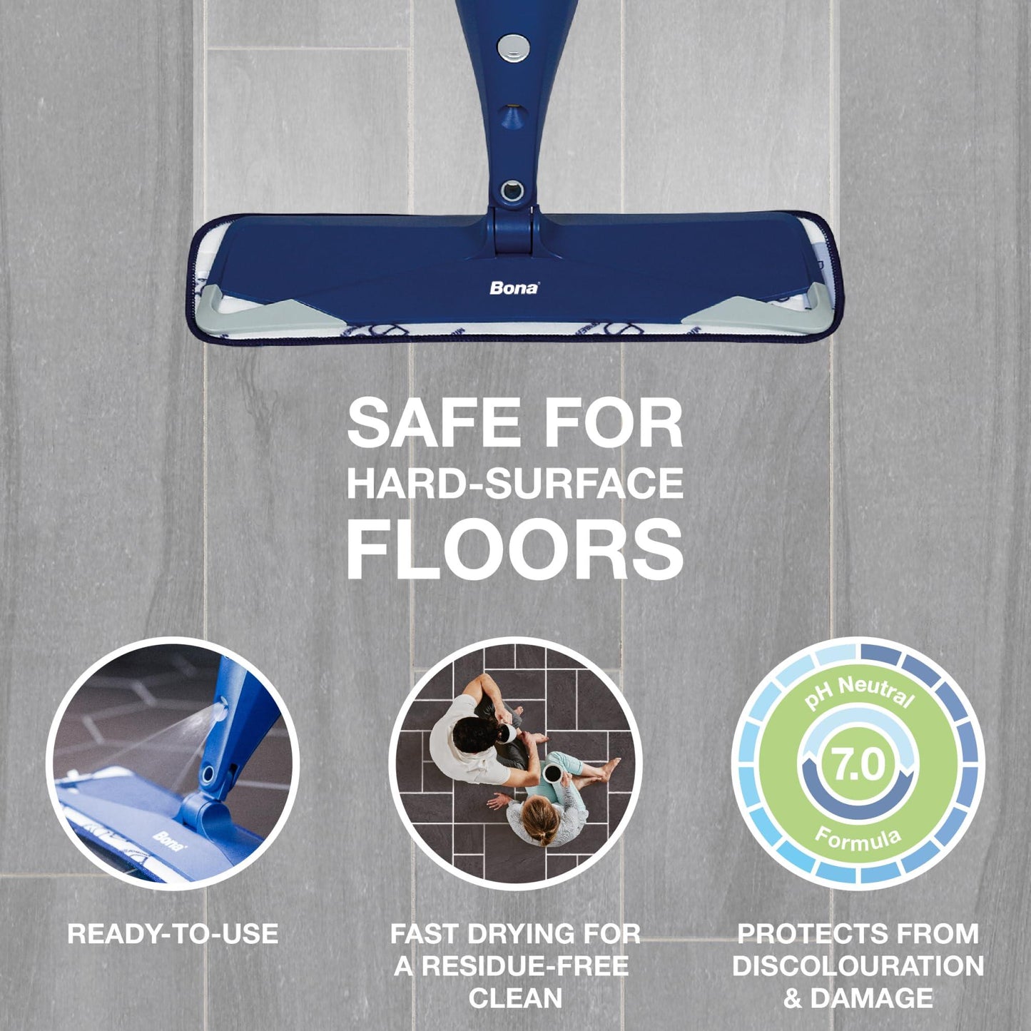 Hardwood Floor Cleaner, 1 gal Refill Bottle - ShippingFloors