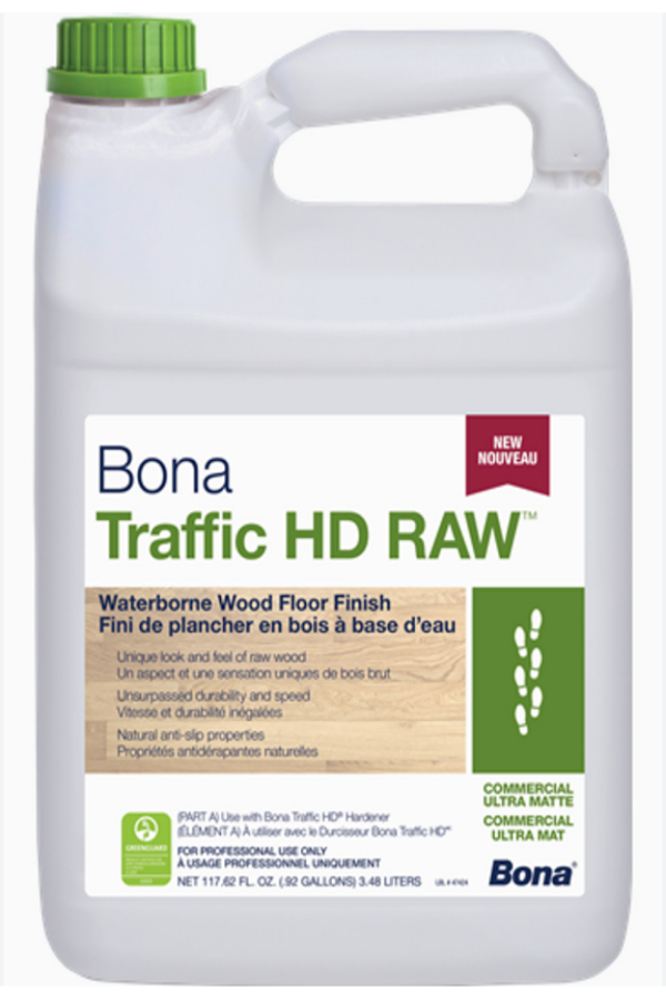 Bona Traffic HD Commercial Gallon - Raw w/Hardener