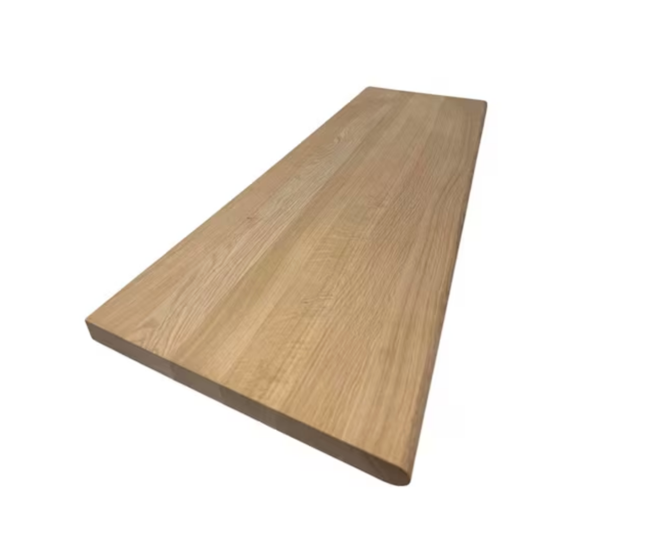 1-1/16 in. T x 11.5 in. W x 36 in. L Unfinished European White Oak Stair Tread Hardwood Trim