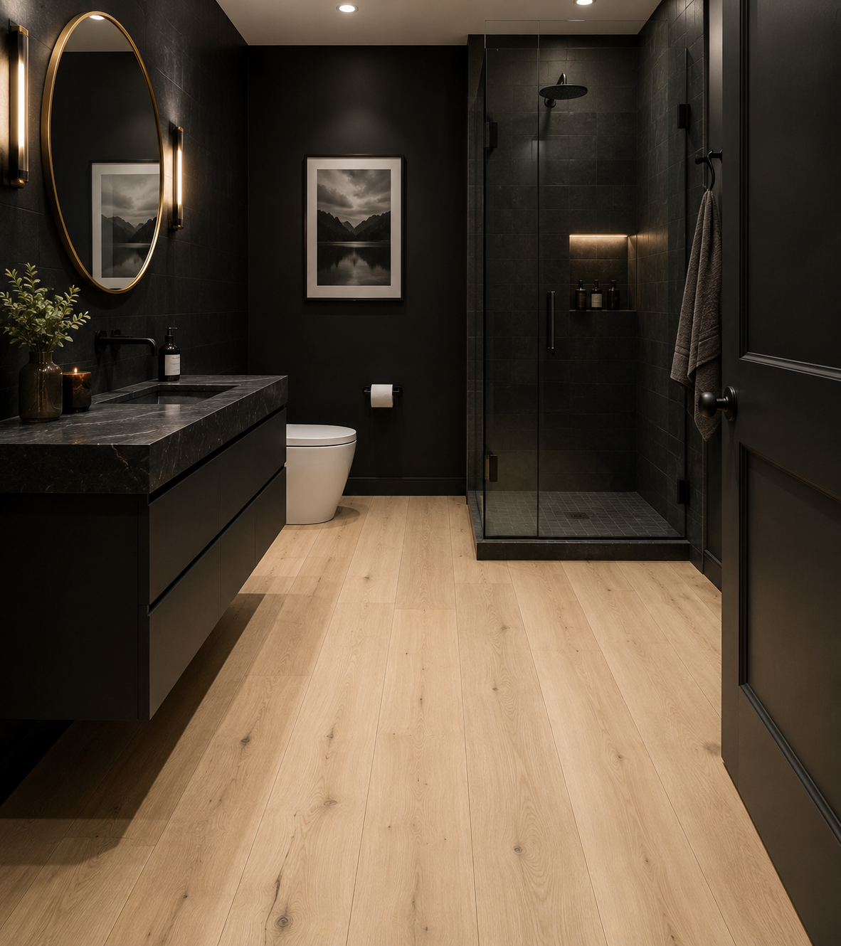 Rustic Polos White Oak Wire-Brushed Engineered Hardwood Flooring – Tongue & Groove | 7/8” x 7-5/8” x 96” with 3.5mm Top Layer (20.55 sq. ft./Case)