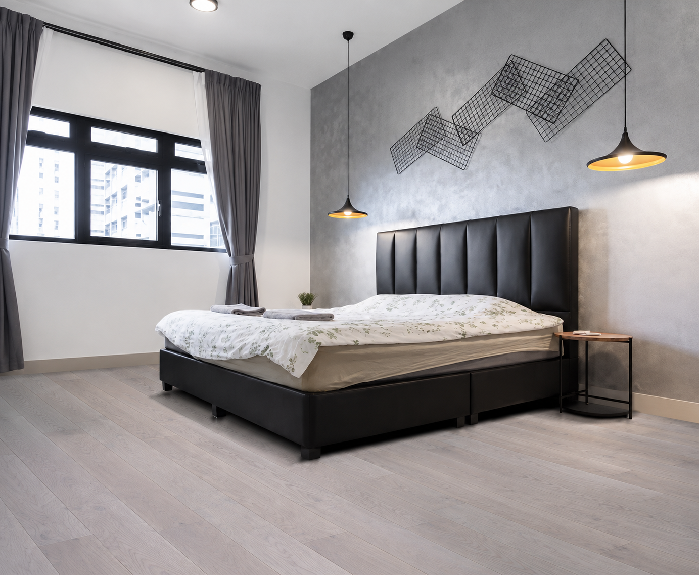 Beige White Oak Wire-Brushed Engineered Hardwood Flooring – Tongue & Groove | 5/8” x 7-5/8” x 96” with 3.5mm Top Layer (20.55 sq. ft./Case) - ShippingFloors