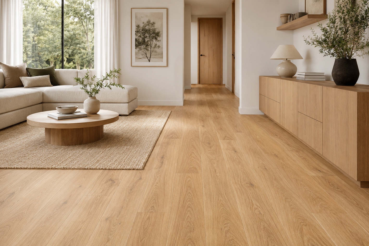 Wittenberg European White Oak 3/4* x 7-1/2" x 2'-9' with 4mm Top Layer S&B (35.39 SF/Bundle) - ShippingFloors