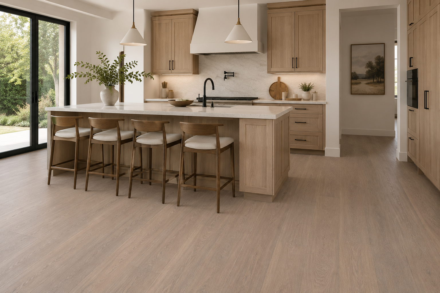 Eureka European White Oak 3/4* x 7-1/2" x 2'-9' with 4mm Top Layer S&B (35.39 SF/Bundle) - ShippingFloors