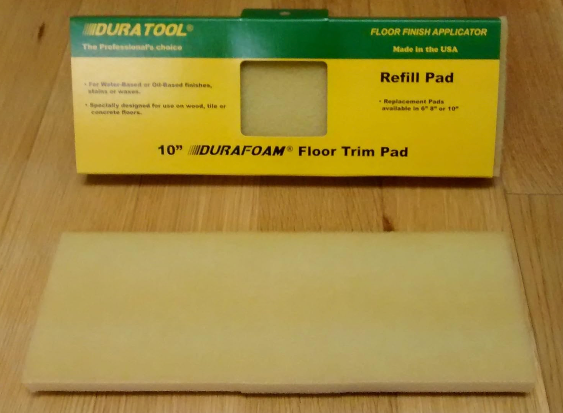 DURATOOL 10' APPLICATOR PAD REFILL - ShippingFloors