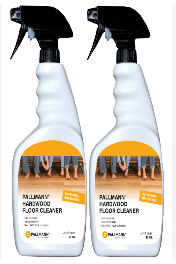 Pallmann Hardwood Floor Cleaner 32oz Spray Bottle - 2 Pack - ShippingFloors