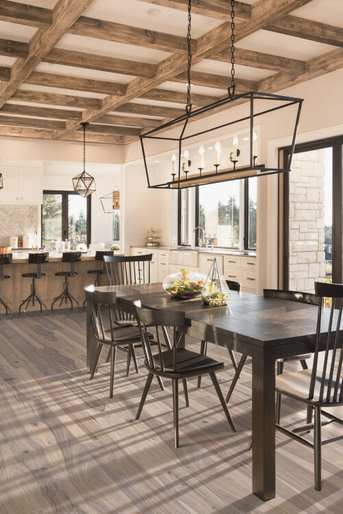 St Louis Engineered Hardwood Flooring 6.5" & 7.5" Wide, 84" Long, 9/16" & 7/8" Thick, Grey, Tongue & Groove or 5G