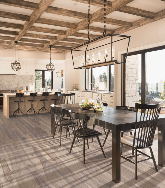 St Louis Engineered Hardwood Flooring 6.5" & 7.5" Wide, 84" Long, 9/16" & 7/8" Thick, Grey, Tongue & Groove or 5G