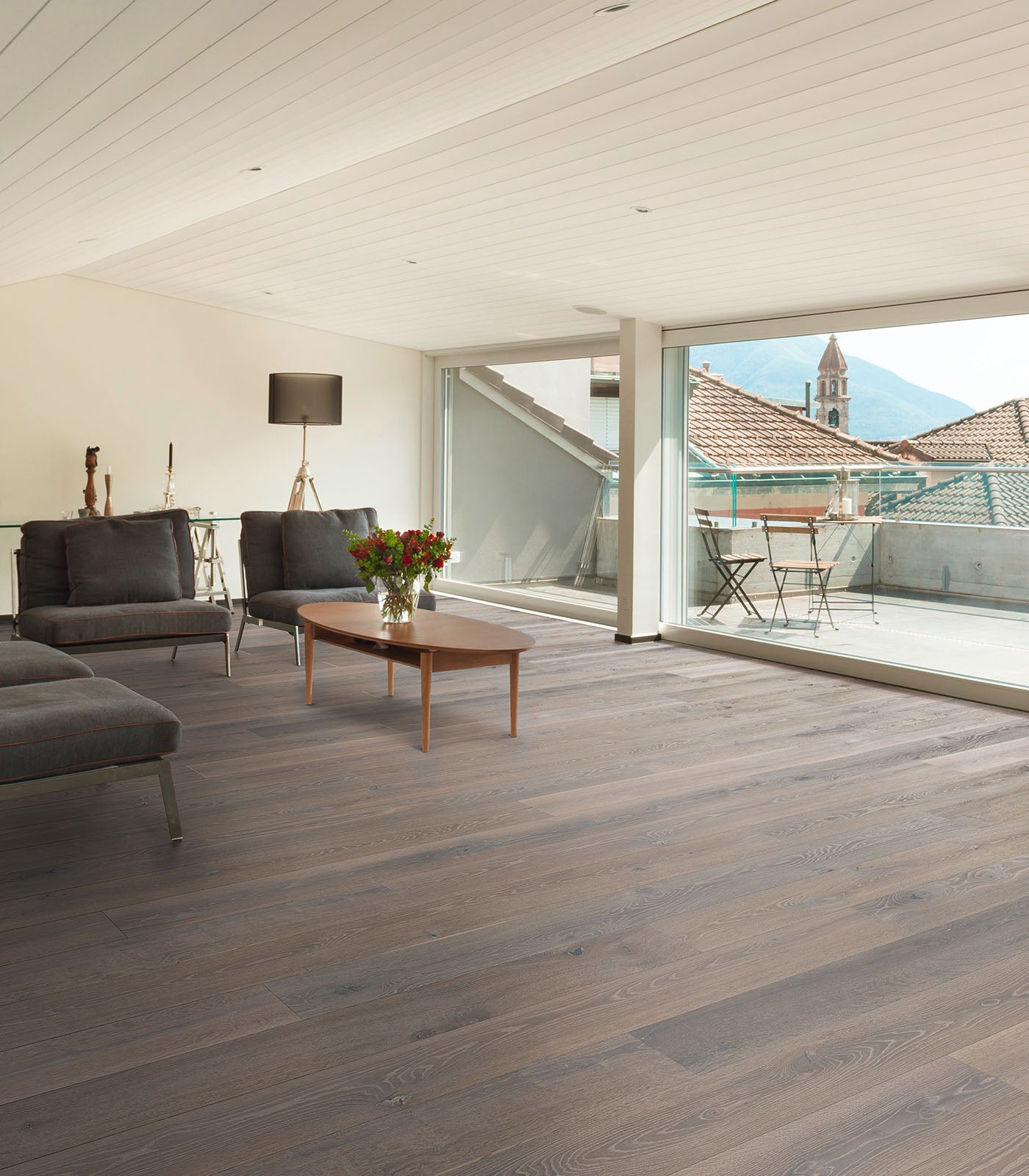 GOA Engineered Hardwood Flooring Western European Oak, 7.5"-11.5" Wide, 72"-96" Long, 9/16"-7/8" Thick, Tongue & Groove/5G