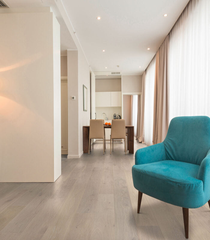 Albatron Engineered Hardwood Flooring – Western European Oak, Brushed Texture, 7.5"–11.5" Wide, 72"–96" Long, 9/16"–7/8" Thick