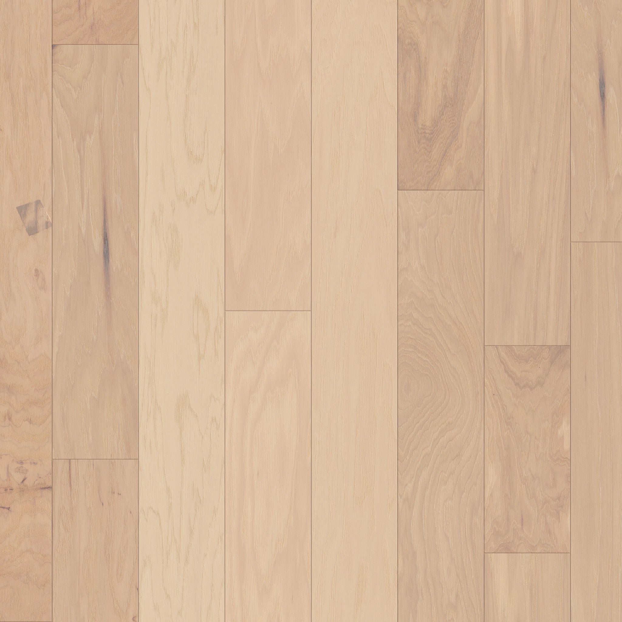 Raven Rock Canopy Hickory Engineered Hardwood Flooring 4.94" Wide Planks, 1/2" Thick, Wire-Brushed, Water Resistant - ShippingFloors