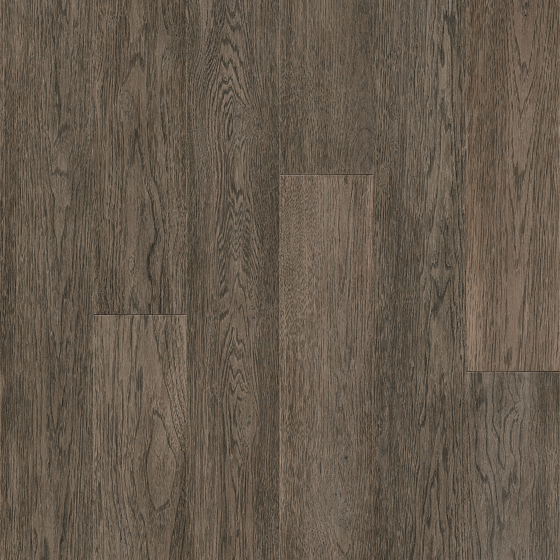 Taupe 5" Wide Hickory Engineered Hardwood Flooring - 7/16" Thick, Waterproof, Wire Brushed, Low Gloss Finish - ShippingFloors
