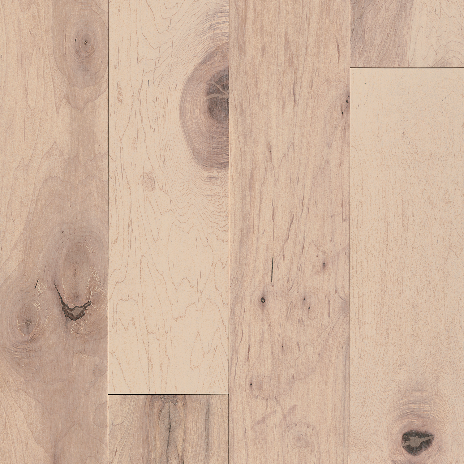 Moonlight 6-1/2" Wide Maple Engineered Hardwood Flooring, 3/8" Thick, Low Gloss, Micro-Beveled Edges, 39.5 Sq. Ft. Box