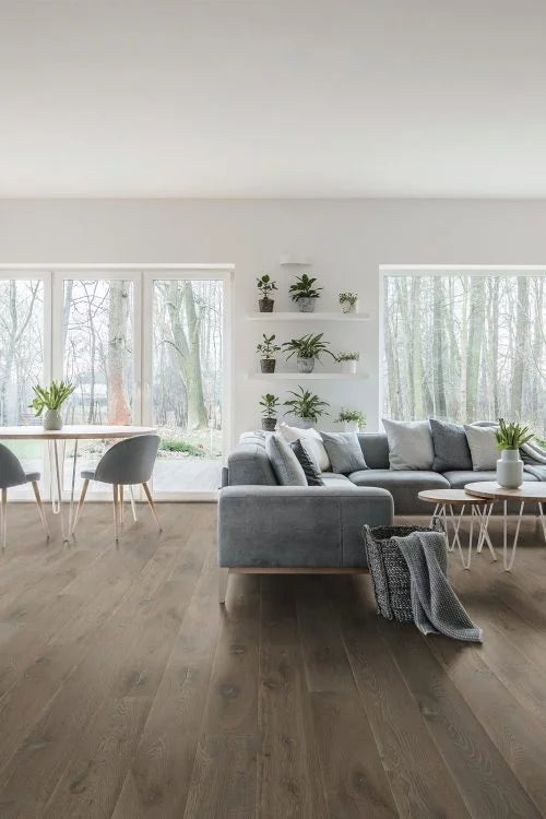 Tivoli Heritage Collection Engineered Western European Oak Flooring, 7.5"-11.5" Wide, 72"-96" Long, 9/16"-7/8" Thick, UV Oil/Urethane Finish