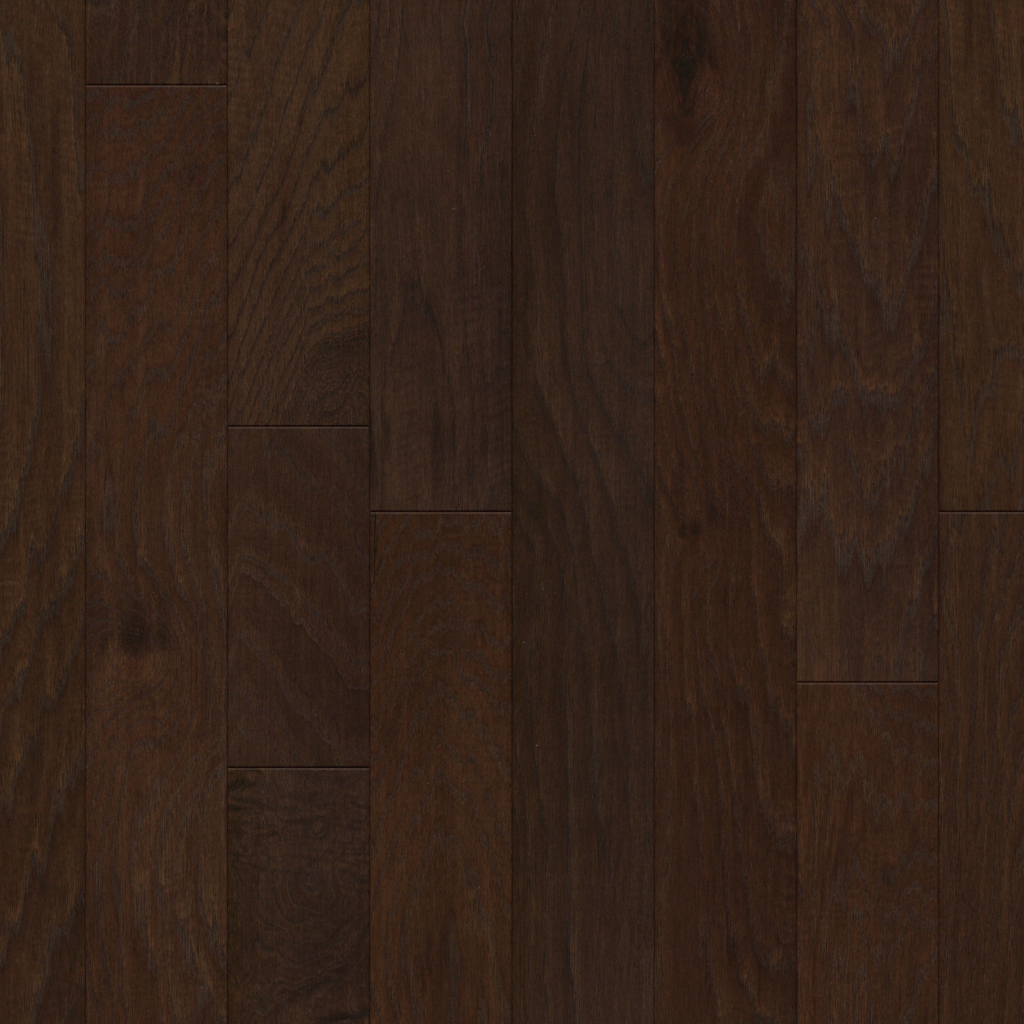 Hayden Hickory Veranda 5" Engineered Hardwood Flooring, 3/8" Thick, Water-Resistant, 23.66 Sq Ft Carton, Made in USA