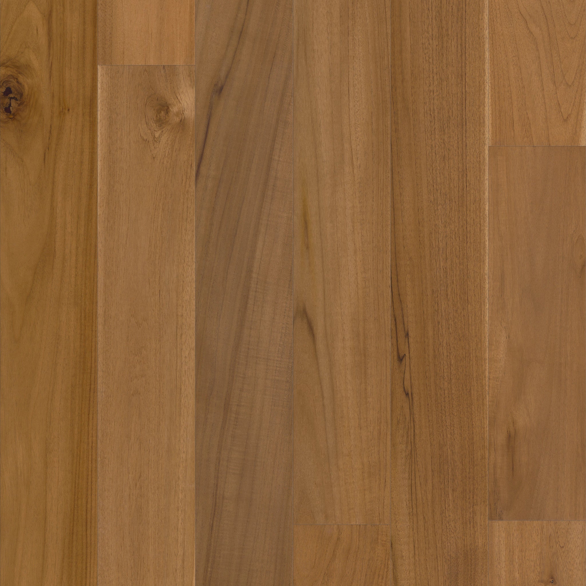 Regatta Teak 6.5" Wide Engineered Hardwood Flooring – Mainsail Finish, 1/2" Thick, Long Planks 15.75"–70.87"