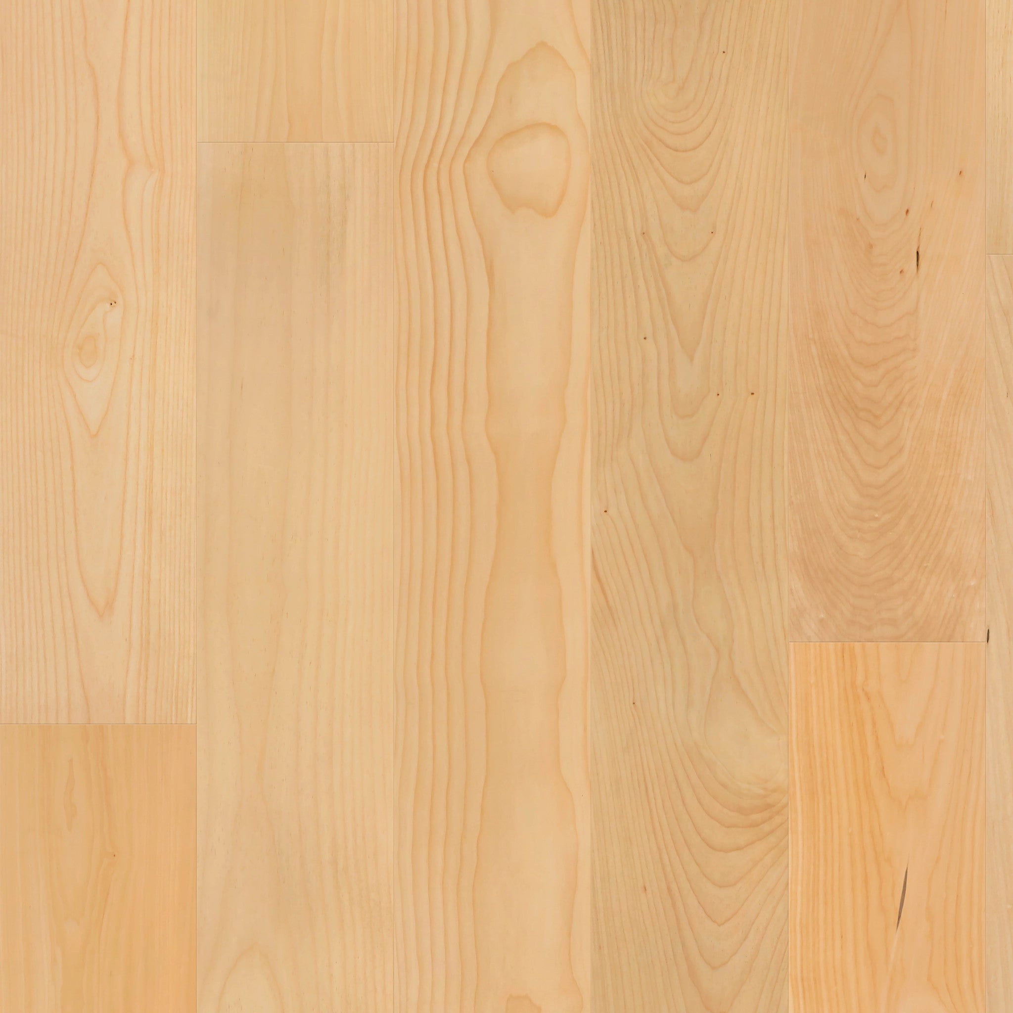 Natural Classics 7" Wide Hard Maple Engineered Hardwood Flooring – 9/16" Thick, Smooth Surface, Micro Bevel Edge