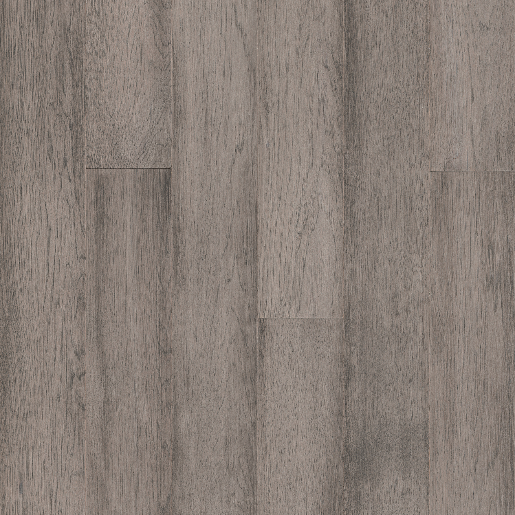 Hydropel Light Gray 5" Wide Hickory Engineered Hardwood Flooring – Waterproof, Low Gloss, 22.6 Sq. Ft. per Box