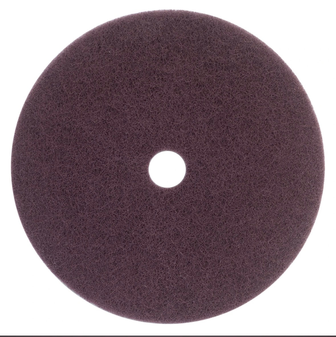 Norton 7" x 7/8" Back-Up Edger Pad Maroon-Very Fine Grit (40/Box) - ShippingFloors