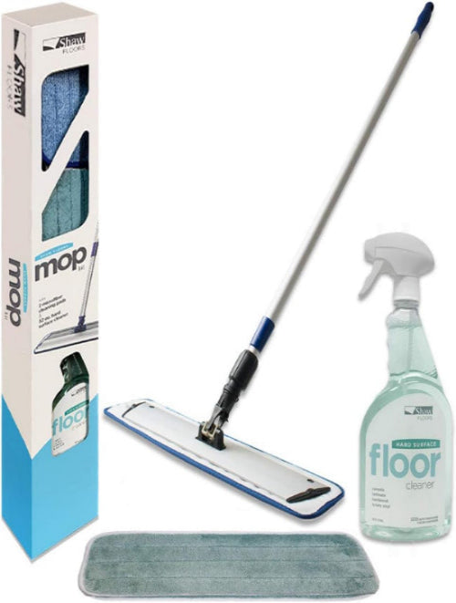 Shaw Floors Vibrant Micro Fiber Mop Hardwood and Laminate Cleaning Kit w/Cleaner + Pads 1 Wet/1 Dry - ShippingFloors