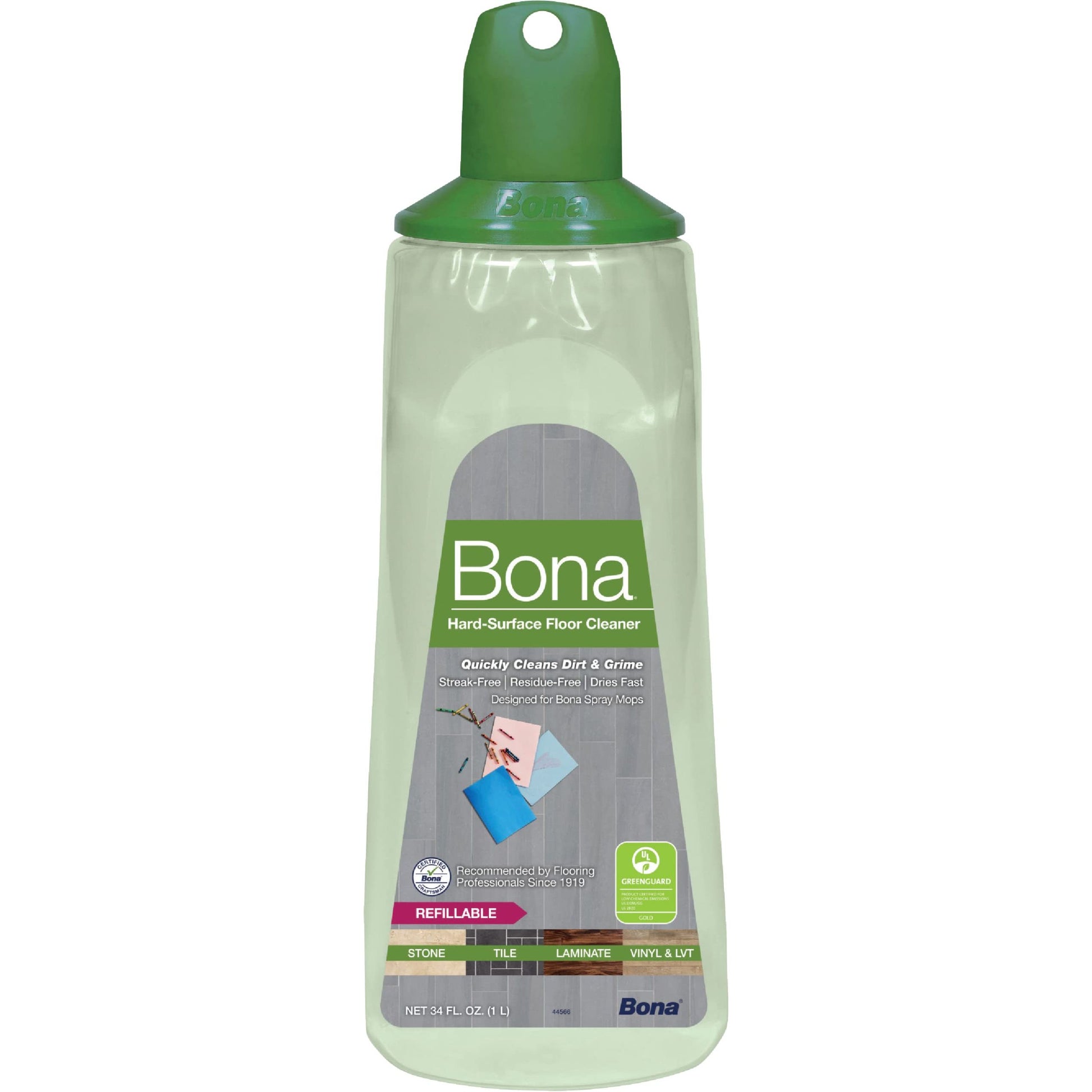 Hardwood Floor Cleaner, 1 gal Refill Bottle - ShippingFloors