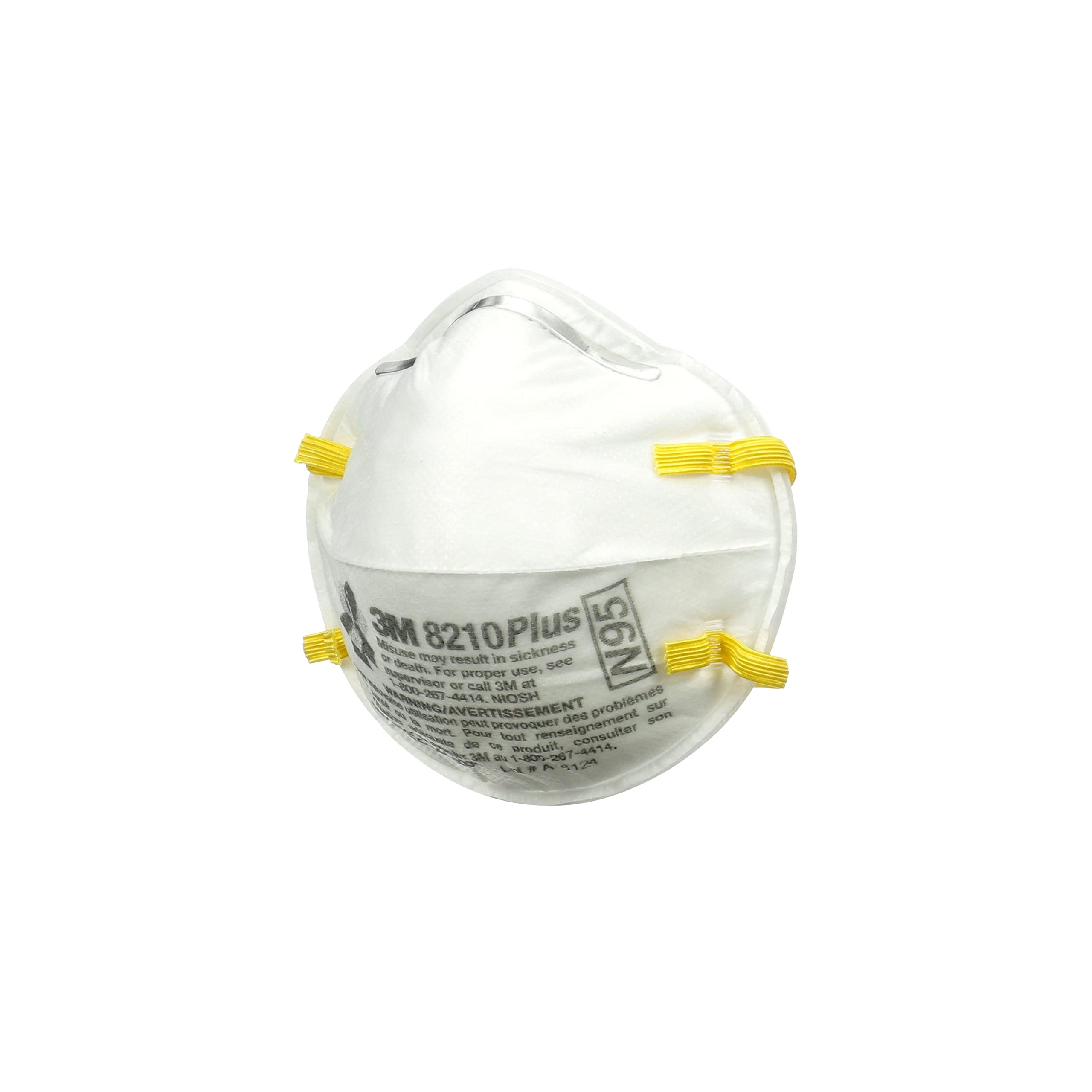 3M 8210 Plus Particulate Respirator Mask 20 Per Box - ShippingFloors
