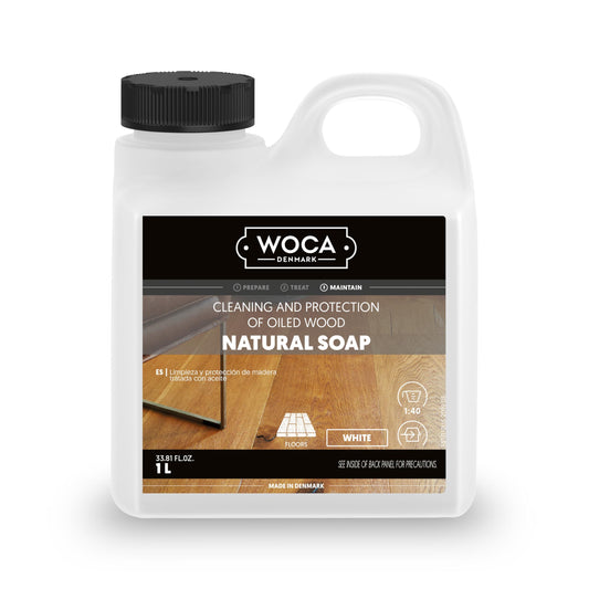 WOCA Natural Soap White - 1L - ShippingFloors