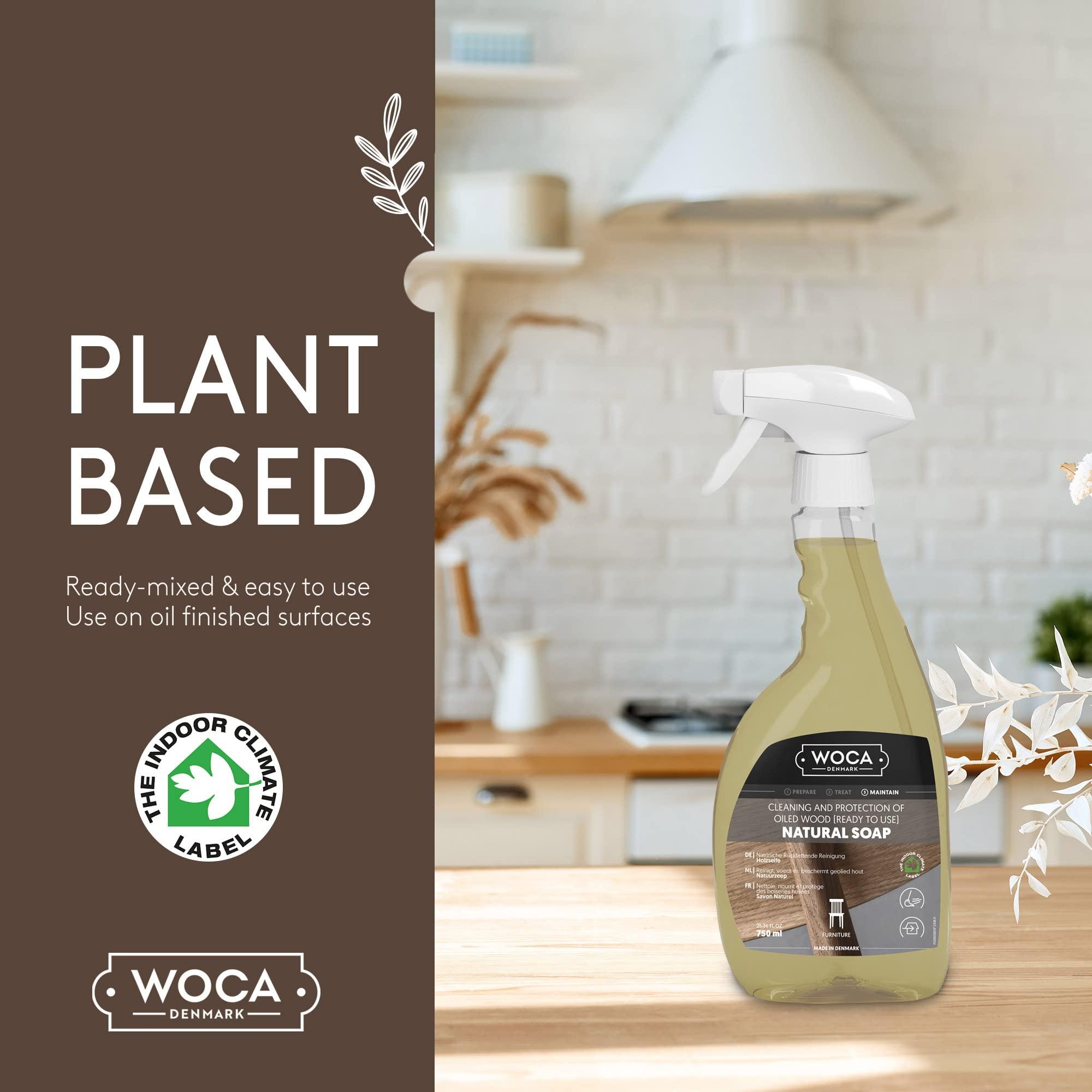 WOCA Denmark- Natural Soap Spray - 750ml - ShippingFloors