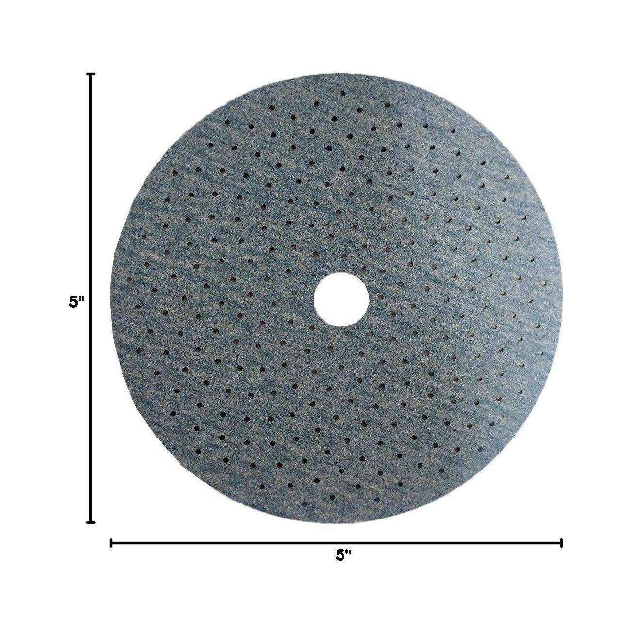 Norton ProSand MULTI-AIR 5" Multi-Hole Pattern Hook & Sand Disc, 50 pack - 320 Grit50 - ShippingFloors