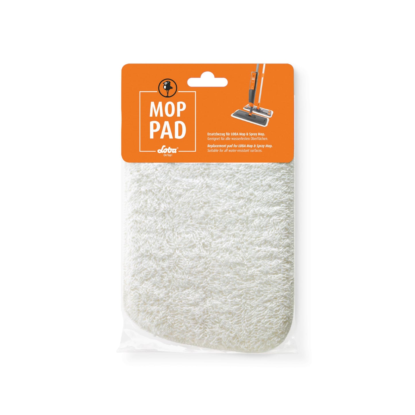LOBA Microfiber Floor Cleaning Pad Spray Mop Mop (2 pack)