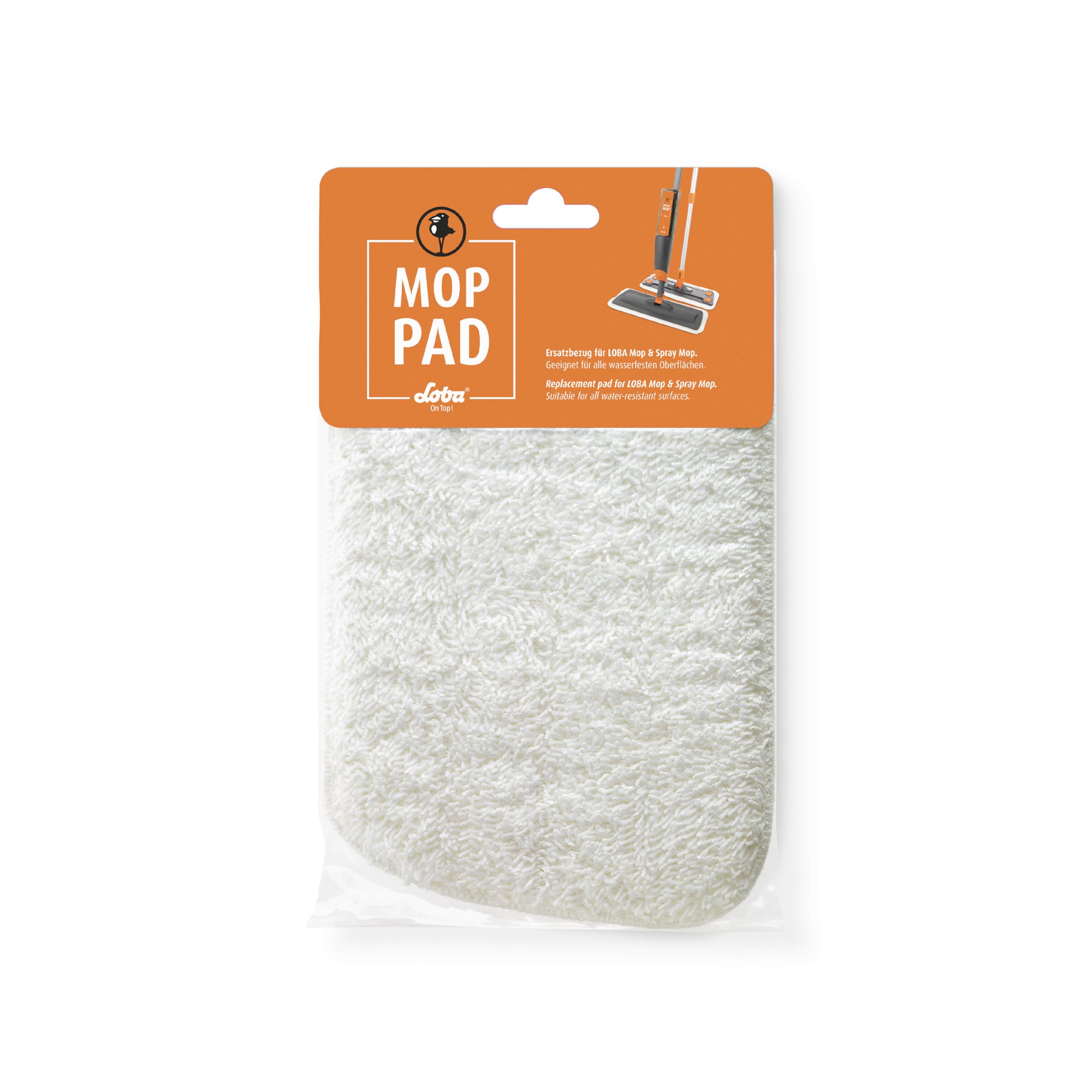 LOBA Microfiber Floor Cleaning Pad Spray Mop Mop (2 pack) - ShippingFloors