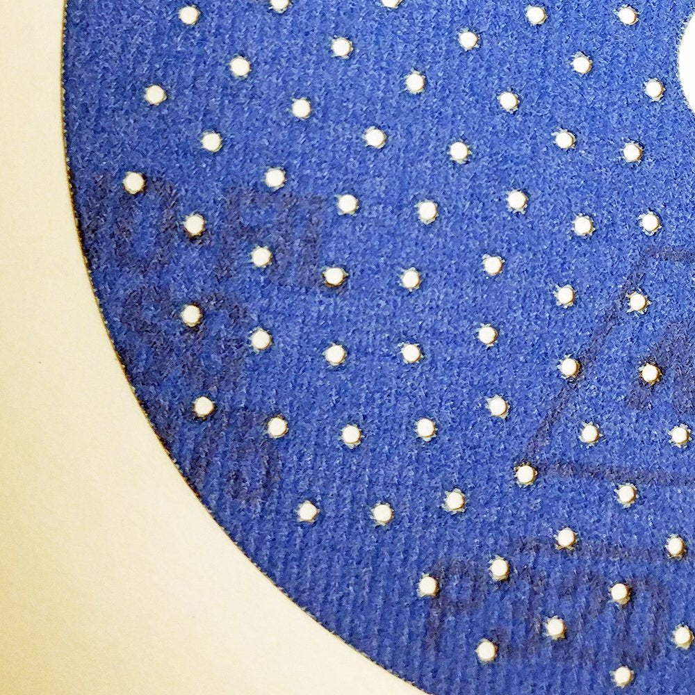 Norton ProSand MULTI-AIR 5" Multi-Hole Pattern Hook & Sand Disc, 50 pack - 320 Grit50 - ShippingFloors
