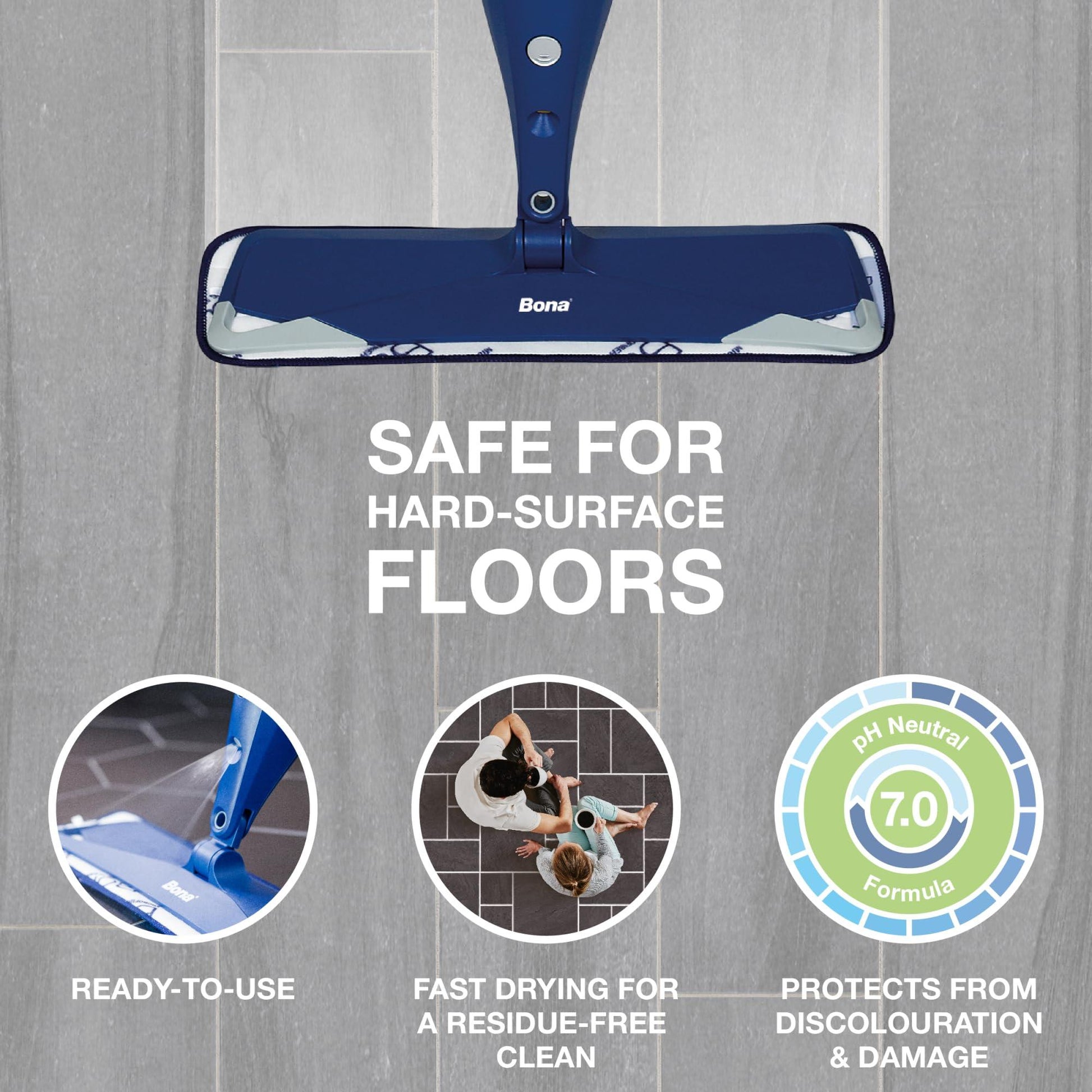 Hardwood Floor Cleaner, 1 gal Refill Bottle - ShippingFloors
