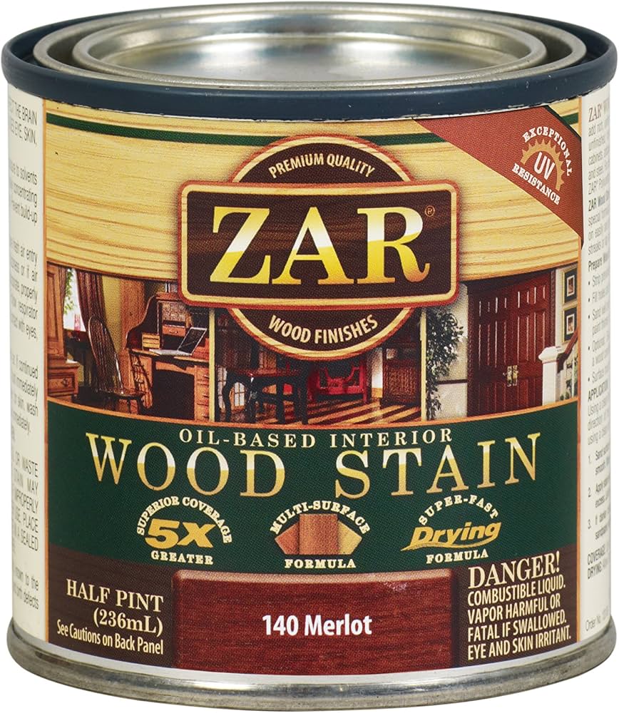 ZAR MERLOT WOOD STAIN 1/2 PNT