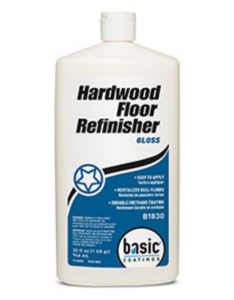 Basic Coatings Hardwood Floor Refinisher – Quart